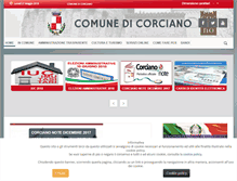 Tablet Screenshot of comune.corciano.pg.it